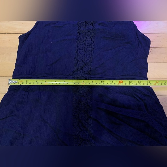 Kismet Elegant Navy Blue Sleeveless Dress - Picture 9 of 14